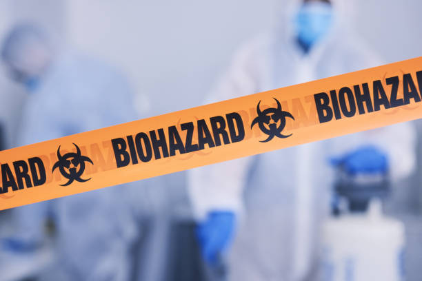 Professional Biohazard technician working in Mount Calvary, WI